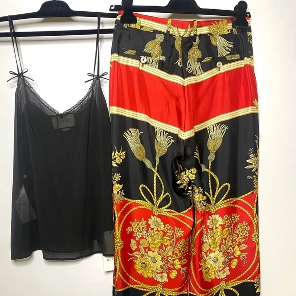 Gucci Women’s Loose Intrigue Pants SIZE 38 NWT - Picture 5 of 12